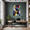 Abstract Color Burst Office Demo