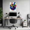 Abstract Color Burst Office Demo