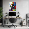 Abstract Color Burst Office Demo