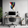 Abstract Color Burst Office Demo