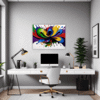 Abstract Color Burst Office Demo