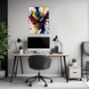 Abstract Color Burst Office Demo