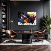 Abstract Color Burst Office Demo