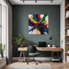 Abstract Color Burst Office Demo