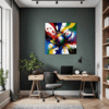 Abstract Color Burst Office Demo
