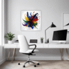 Abstract Color Burst Office Demo