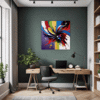 Abstract Color Burst Office Demo