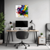 Abstract Color Burst Office Demo