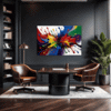 Abstract Color Burst Office Demo