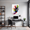Abstract Color Burst Office Demo