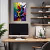Abstract Color Burst Office Demo