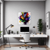 Abstract Color Burst Office Demo
