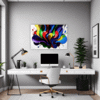Abstract Color Burst Office Demo