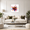 Abstract Color Fluid Living Room Demo