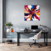 Abstract Color Fluid Office Demo