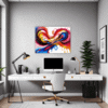 Abstract Color Fluid Office Demo