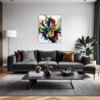 Abstract Color Fusion Living Room Demo