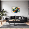 Abstract Color Fusion Living Room Demo