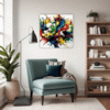 Abstract Color Fusion Living Room Demo
