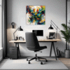 Abstract Color Merge Office Demo