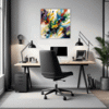 Abstract Color Merge Office Demo