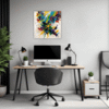 Abstract Color Merge Office Demo