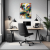 Abstract Color Merge Office Demo