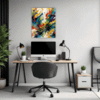 Abstract Color Merge Office Demo