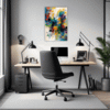 Abstract Color Merge Office Demo
