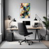 Abstract Color Merge Office Demo