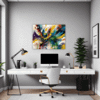 Abstract Color Merge Office Demo