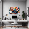 Abstract Color Smack Office Demo