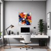 Abstract Color Smack Office Demo