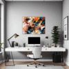 Abstract Color Smudge Office Demo