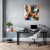 Abstract Color Smudge Office Demo