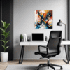 Abstract Color Smudge Office Demo
