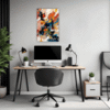 Abstract Color Smudge Office Demo