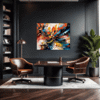 Abstract Color Smudge Office Demo