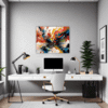 Abstract Color Smudge Office Demo