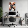 Abstract Color Smudge Office Demo