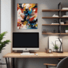 Abstract Color Smudge Office Demo