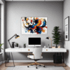 Abstract Color Soothe Office Demo