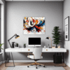 Abstract Color Soothe Office Demo