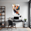 Abstract Color Soothe Office Demo