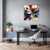 Abstract Color Splash Office Demo