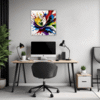 Abstract Color Splash Office Demo