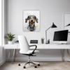 Abstract Dachshund Artwork Office Demo