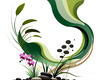 Abstract Floral Symphony Botanical Nature Art Print