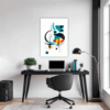 Abstract Geometric Artwork Office Demo