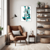 Abstract Geometric Artwork Office Demo